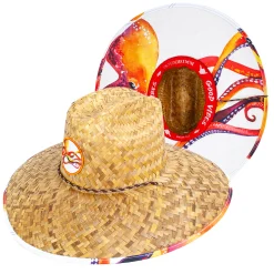 Octopus Straw Hat>Peter Grimm New